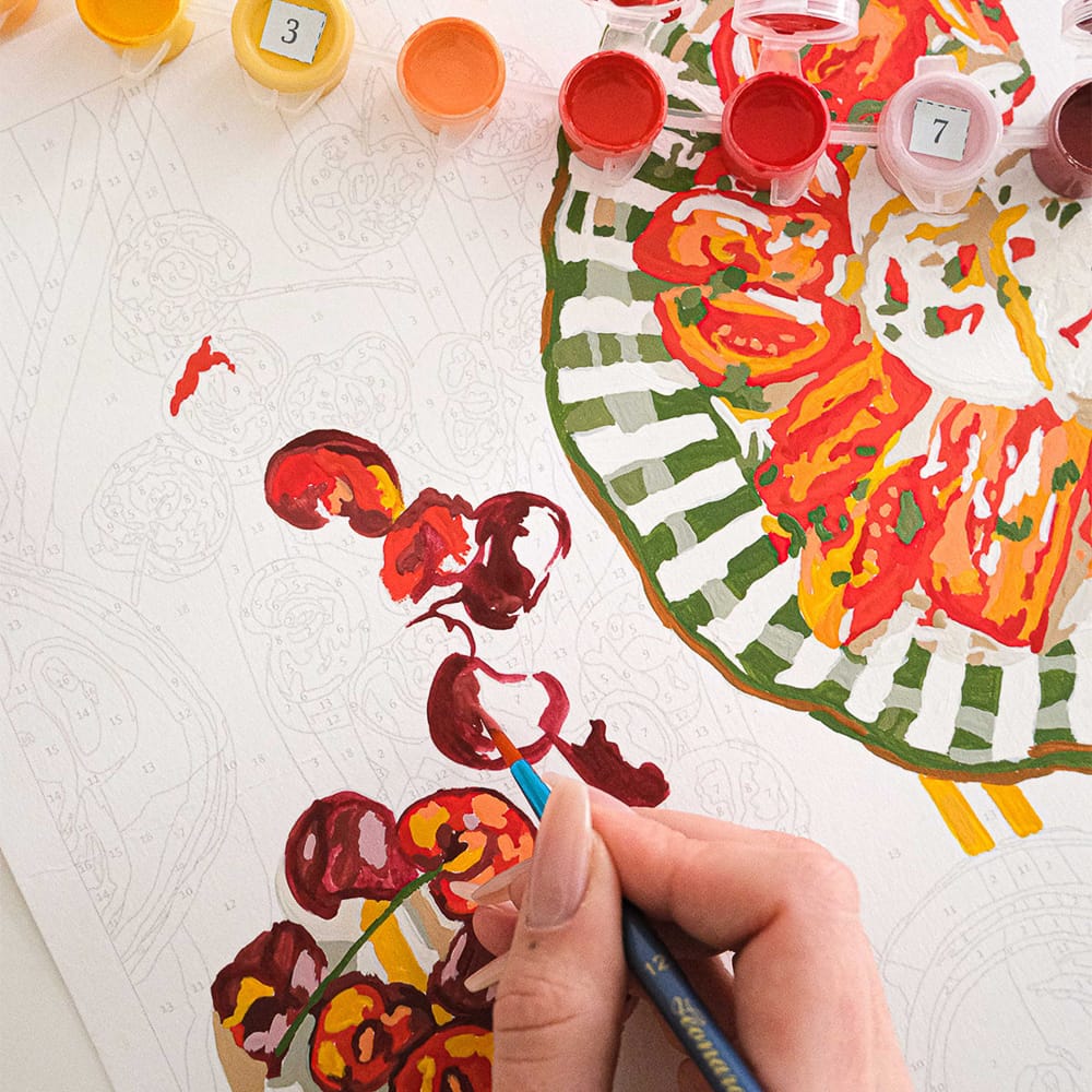 Peinture au numéro La Dolce Vita - La Petite Epicerie – Image 2