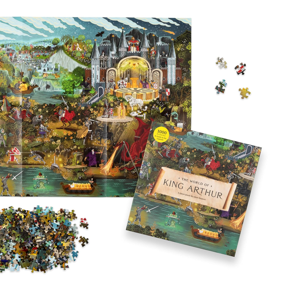 Puzzle The World of King Arthur  - Laurence King - 1000 pièces – Image 4