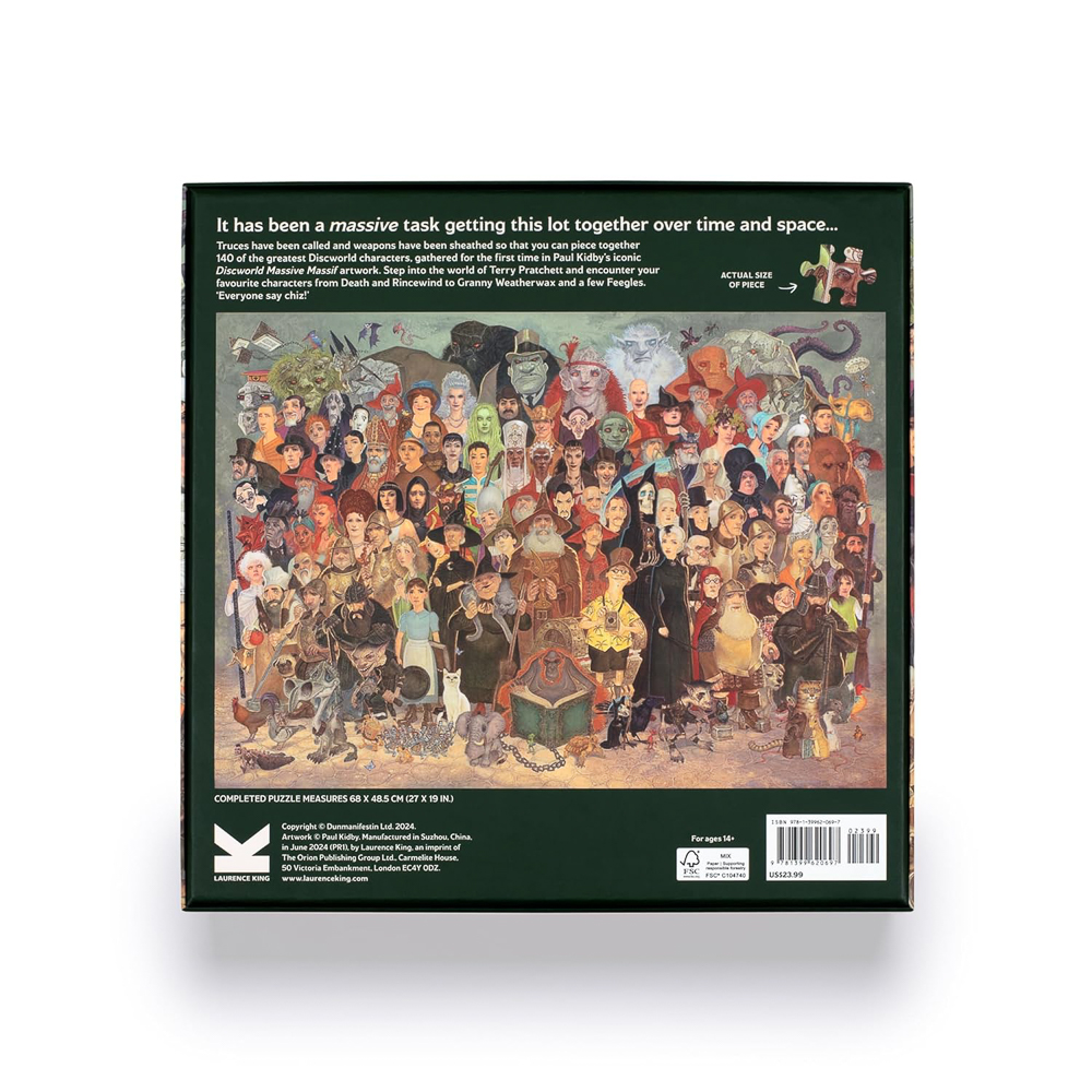 Puzzle The World of Terry Pratchett  - Laurence King - 1000 pièces – Image 2