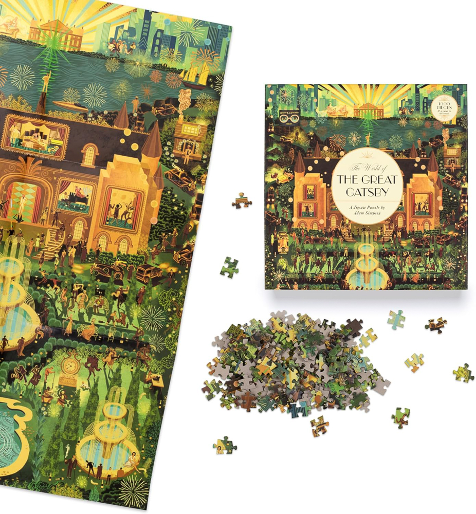 Puzzle The World of The Great Gatsby  - Laurence King - 1000 pièces – Image 4