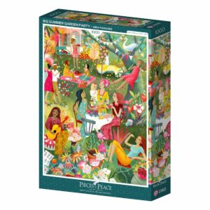 Puzzle Big Summer Garden Party - Pieces & Peace - 1000 pièces