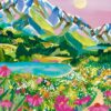 Puzzle Lever de Soleil sur les Alpes - Pieces & Peace - 500 pièces
