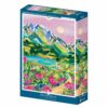 Puzzle Lever de Soleil sur les Alpes - Pieces & Peace - 500 pièces