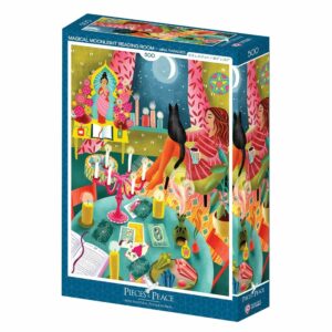Puzzle Magical Moonlight Reading Room - Pieces & Peace - 500 pièces