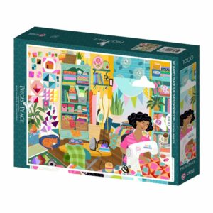Puzzle My Happy Place is in the Sewing Room - Pieces & Peace - 1000 pièces