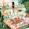 Puzzle Picnic in the South of France - Pieces & Peace - 1000 pièces