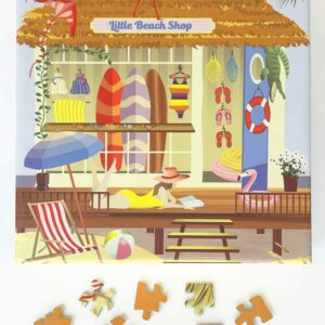 Puzzle Little Beach Shop - Vissevasse - 150 pièces