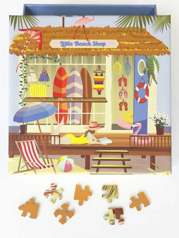 Puzzle Little Beach Shop - Vissevasse - 150 pièces