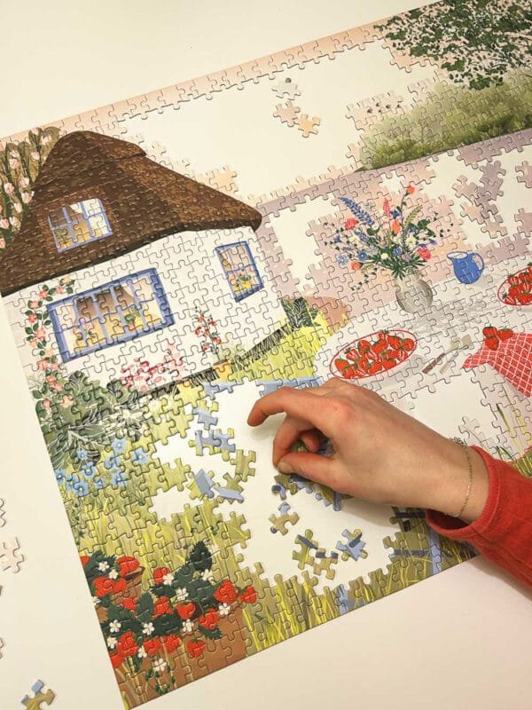 Puzzle Sweet Strawberries - Vissevasse - 1000 pièces – Image 2