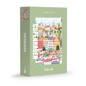 Puzzle Copenhagen - Piecely - 1000 pièces