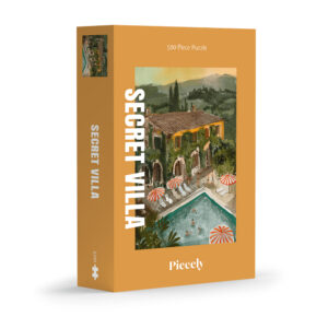 Puzzle Secret Villa - Piecely - 500 pièces