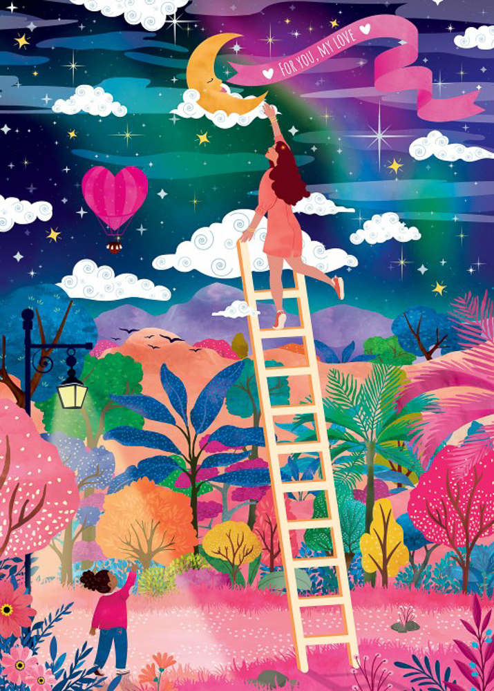 Puzzle Pour toi, mon Amour - Pieces & Peace - 500 pièces – Image 2