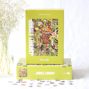 Puzzle Jungle Library - Piecely - 1000 pièces