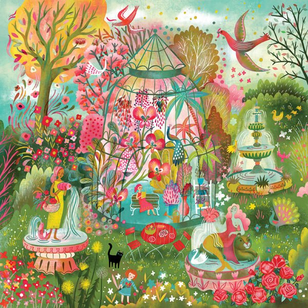Puzzle Greenhouse Fountains - Pieces & Peace - 1000 pièces – Image 2