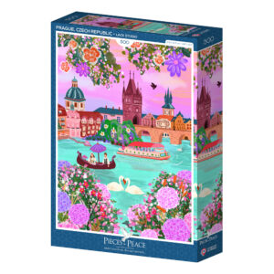 Puzzle Prague, République Tchèque - Pieces & Peace - 500 pièces