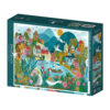 Puzzle Village Côtier - Pieces & Peace - 1000 pièces