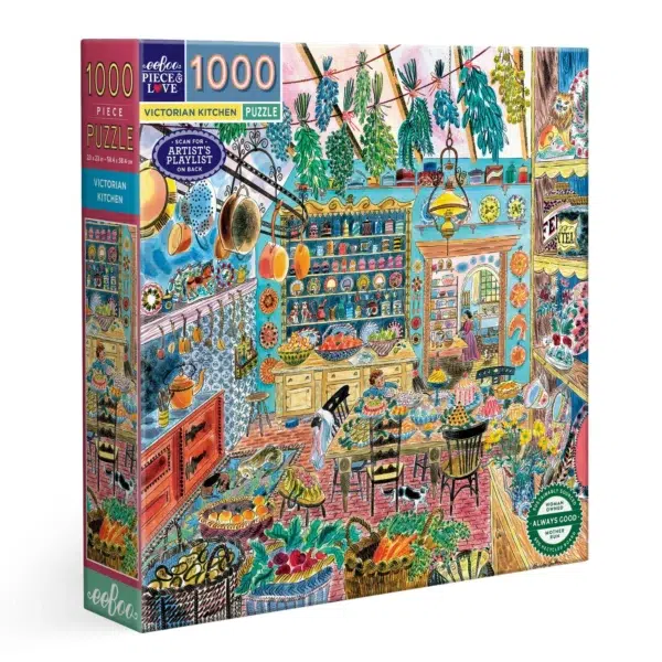 Puzzle VICTORIAN KITCHEN - eeBoo - 1000 pièces