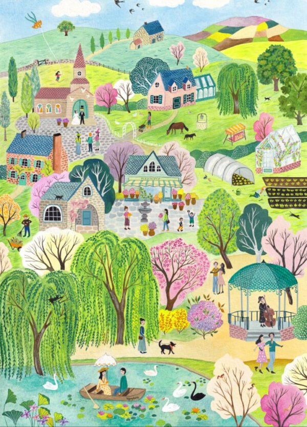Puzzle Les Beaux Jours - Pieces & Peace - 1500 pièces – Image 2