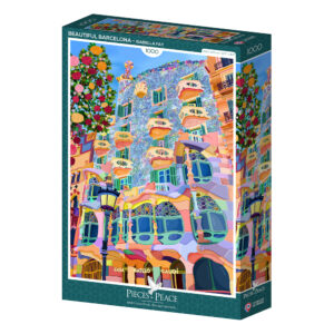 Puzzle Magnifique Barcelone - Pieces & Peace - 1000 pièces