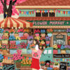 Puzzle Marché aux Fleurs - Pieces & Peace - 1500 pièces