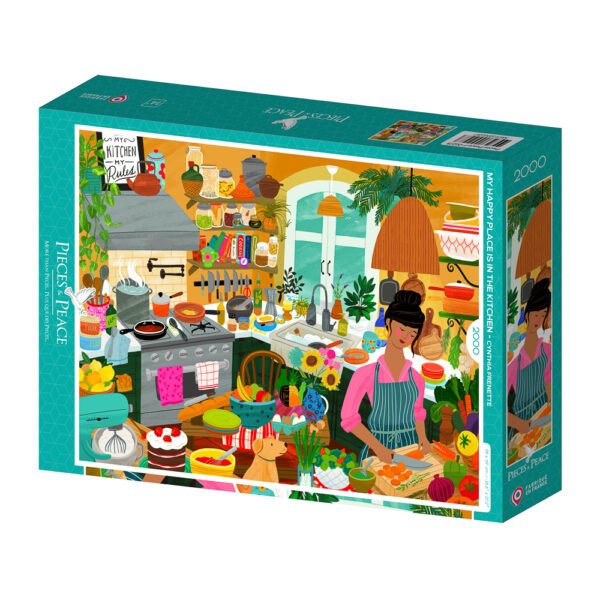 Puzzle Mon Lieu Préféré : la Cuisine - Pieces & Peace - 2000 pièces