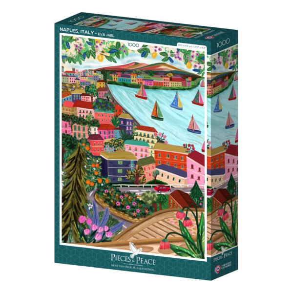 Puzzle Naples, Italie - Pieces & Peace - 1000 pièces
