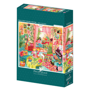 Puzzle Salle de Musique avec Vue - Pieces & Peace - 1000 pièces