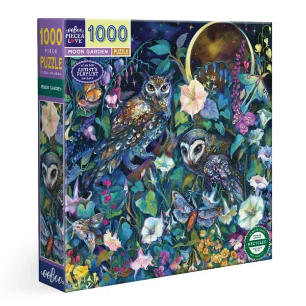 Puzzle MOON GARDEN - eeBoo - 1000 pièces