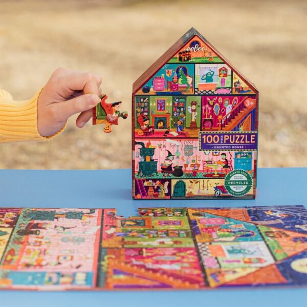 Puzzle MAISON HANTEE - eeBoo - 100 pièces – Image 2