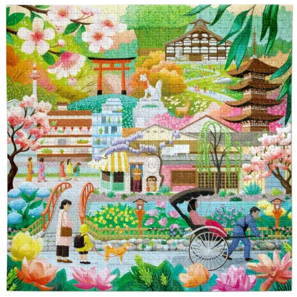 Puzzle SEASONS IN KYOTO - eeBoo - 1000 pièces – Image 2
