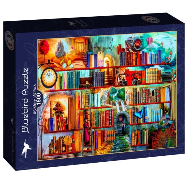 Mystery Writers Puzzle Mystery writers - Bluebird - 1500 pièces