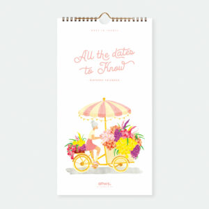 Calendrier d'anniversaire - All The Ways To Say