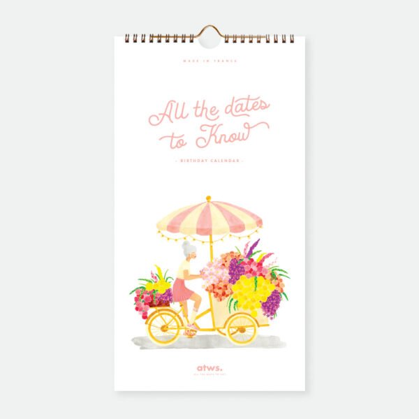 Calendrier d'anniversaire - All The Ways To Say