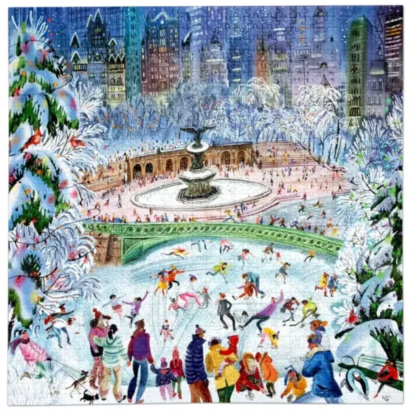 Puzzle NEW YORK CITY SKATERS - eeBoo - 1000 pièces – Image 2