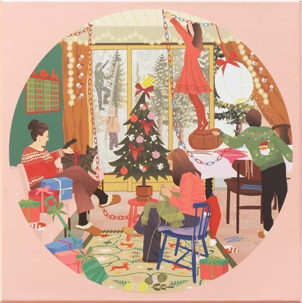 Puzzle A DAY IN DECEMBER - Vissevasse - 1000 pièces – Image 2