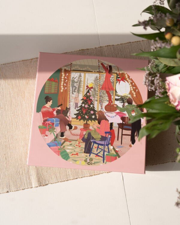 Puzzle A DAY IN DECEMBER - Vissevasse - 1000 pièces – Image 4