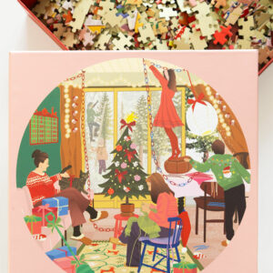 Puzzle A DAY IN DECEMBER - Vissevasse - 1000 pièces
