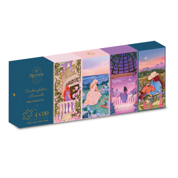 Puzzle Cotemplative Moments - Reverie Puzzles - 4X 99 pièces