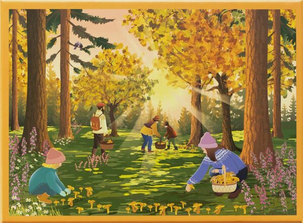 Puzzle FOREST TREASURES - Vissevasse -  1000 pièces