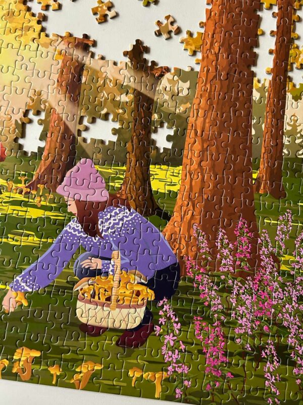Puzzle FOREST TREASURES - Vissevasse -  1000 pièces