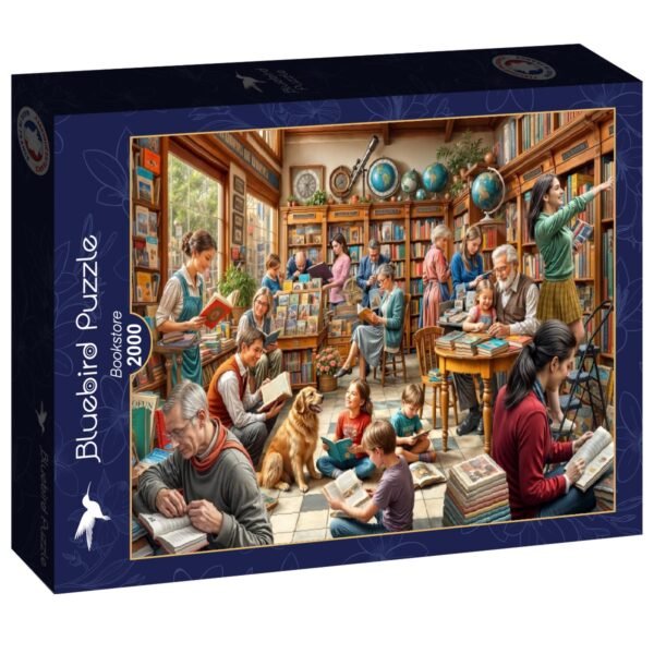 Puzzle Librairie - Bluebird - 2000 pièces