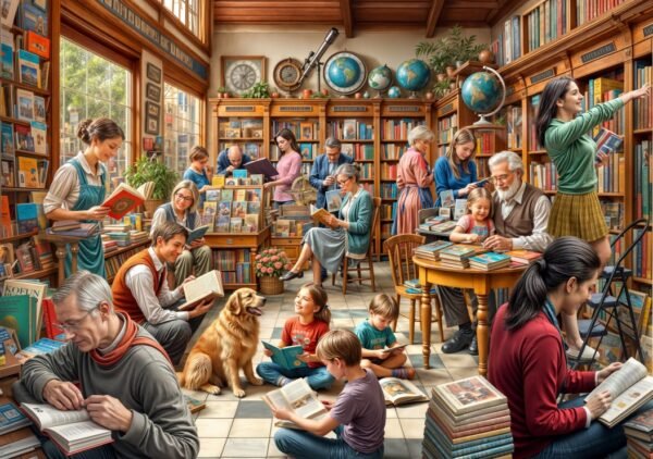 Puzzle Librairie - Bluebird - 2000 pièces – Image 2