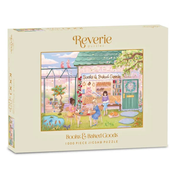 Puzzle Books & Baked Goods - Reverie Puzzles - 1000 pièces
