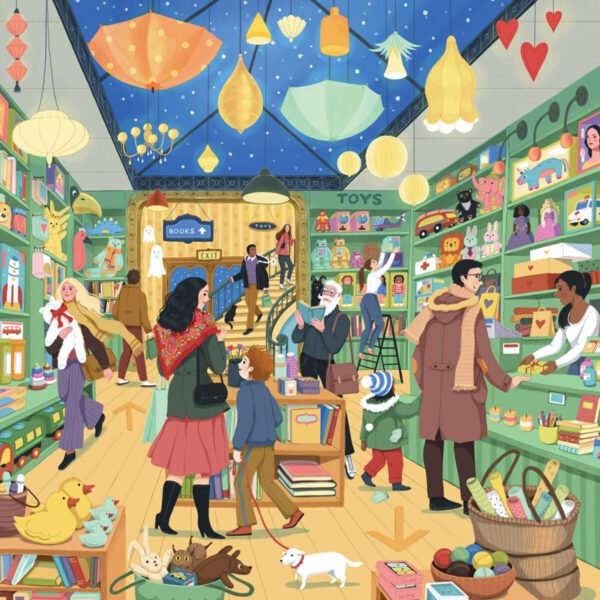 Puzzle Shopping Festif – Pieces & Peace – 1000 pièces – Image 2