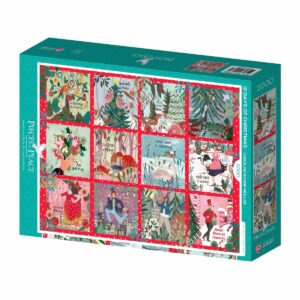 Puzzle 12 Jours de Noël – Pieces & Peace – 2000 pièces