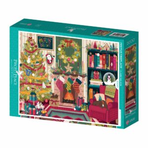 Puzzle Cheminée de Fêtes – Pieces & Peace – 2000 pièces