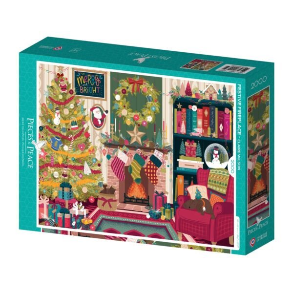 Puzzle Cheminée de Fêtes – Pieces & Peace – 2000 pièces