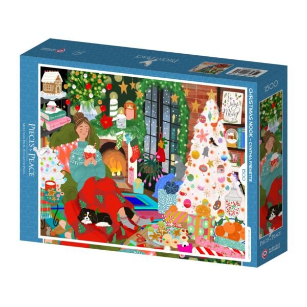 Puzzle Le Coin de Noël – Pieces & Peace – 1500 pièces