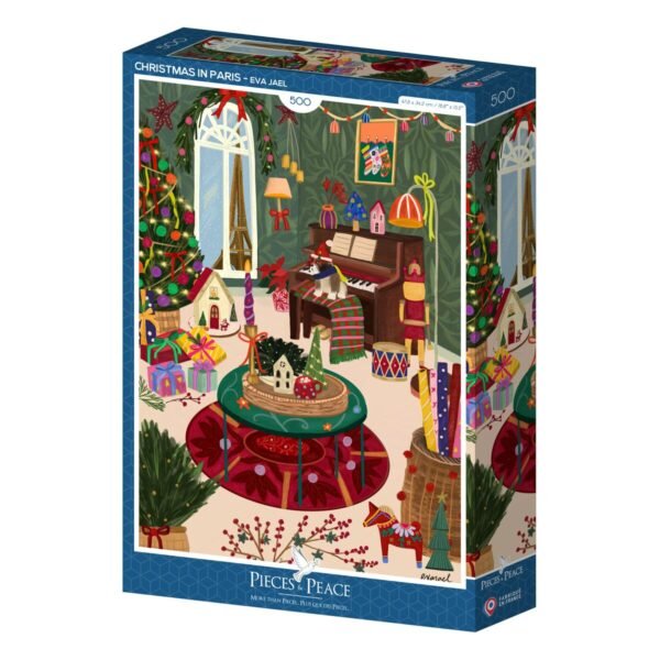 Puzzle Christmas in Paris – Pieces & Peace – 500 pièces