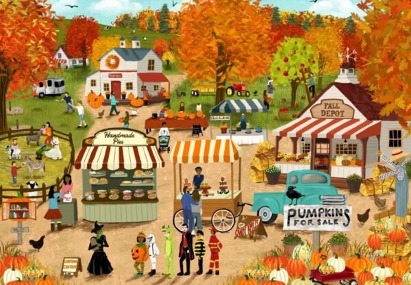 Puzzle Festival d'Automne – Pieces & Peace – 500 pièces – Image 2